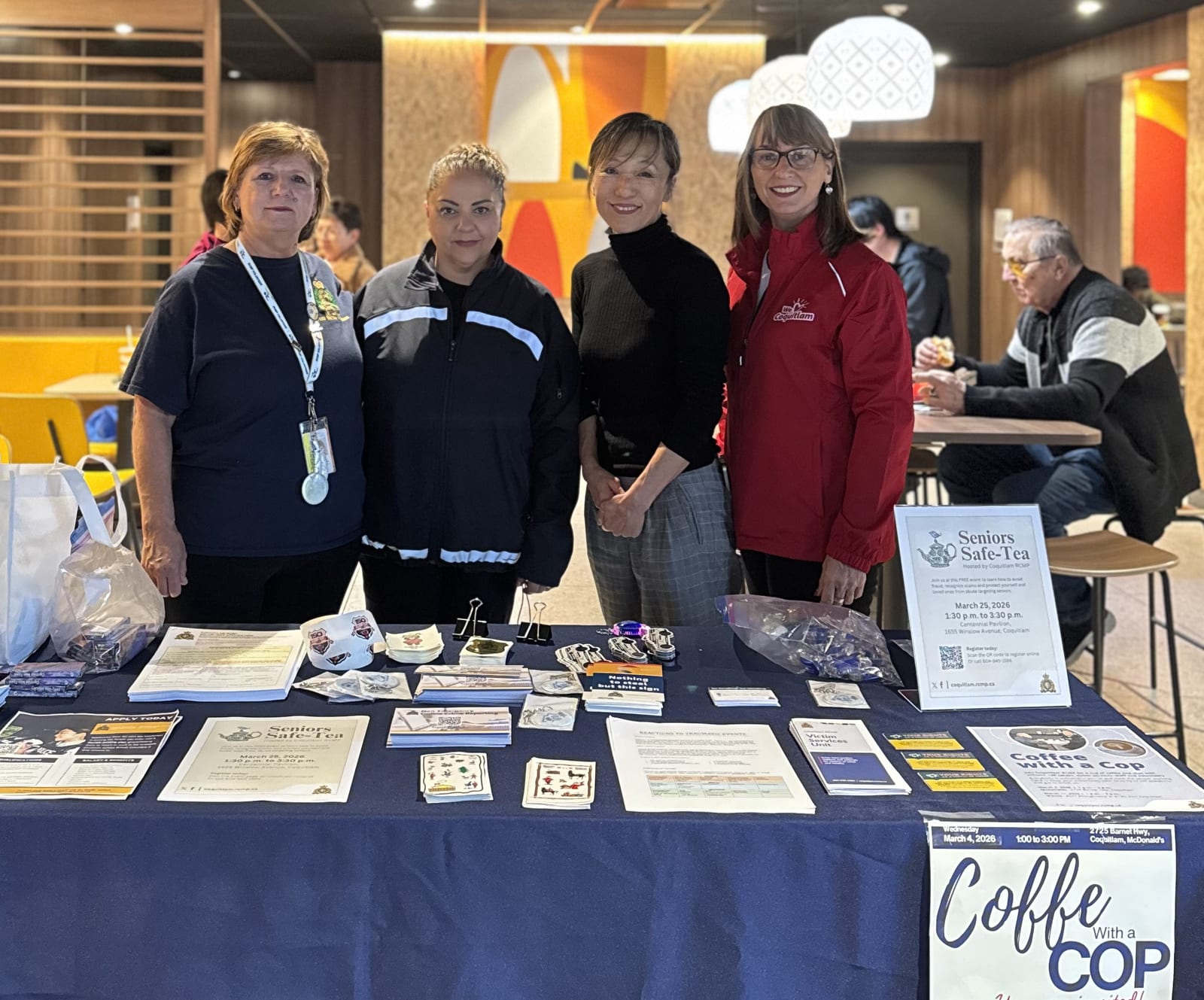 At Coffee with a Cop