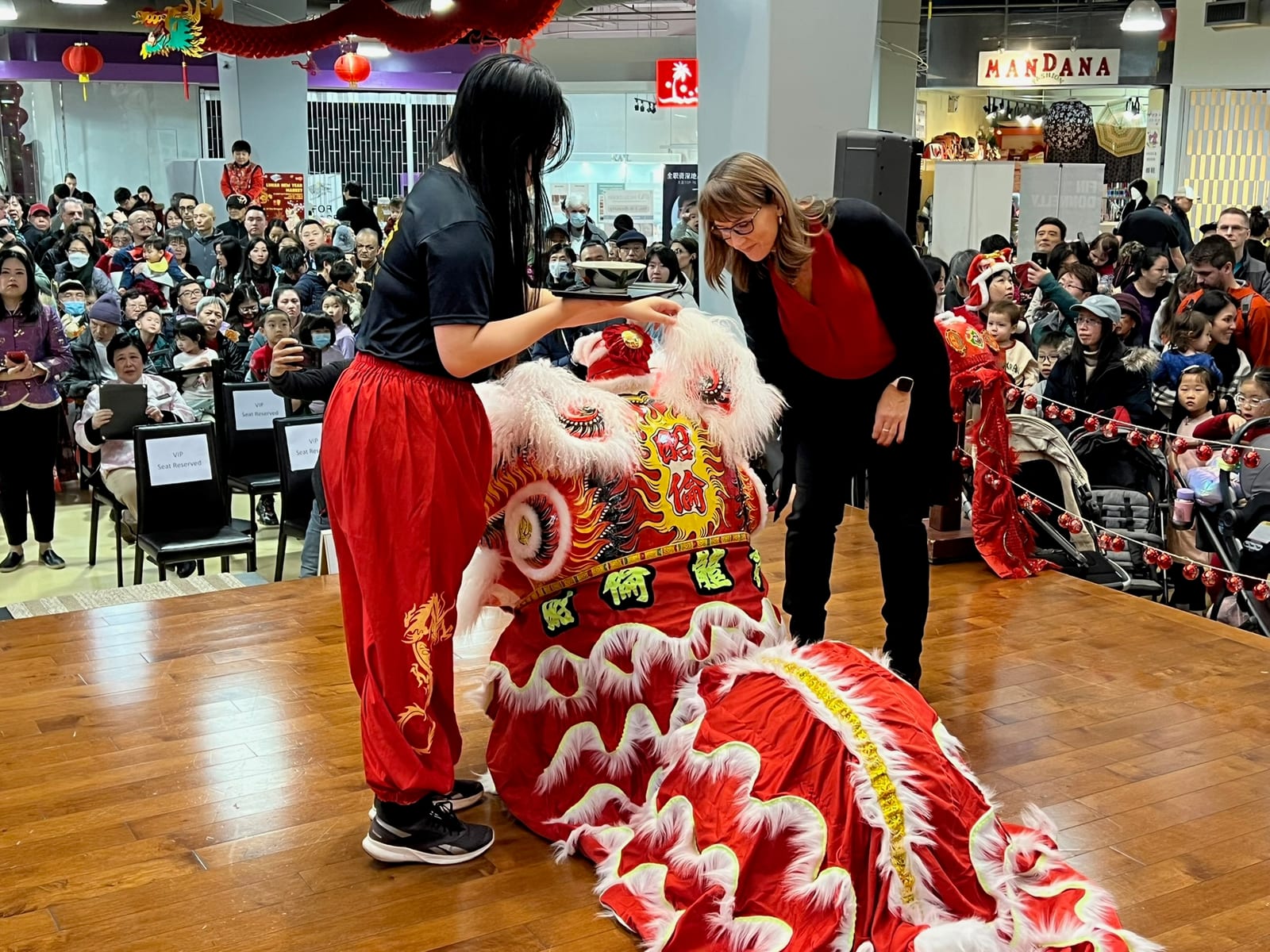 Eye Dotting Ceremony Celebrating Lunar New Year