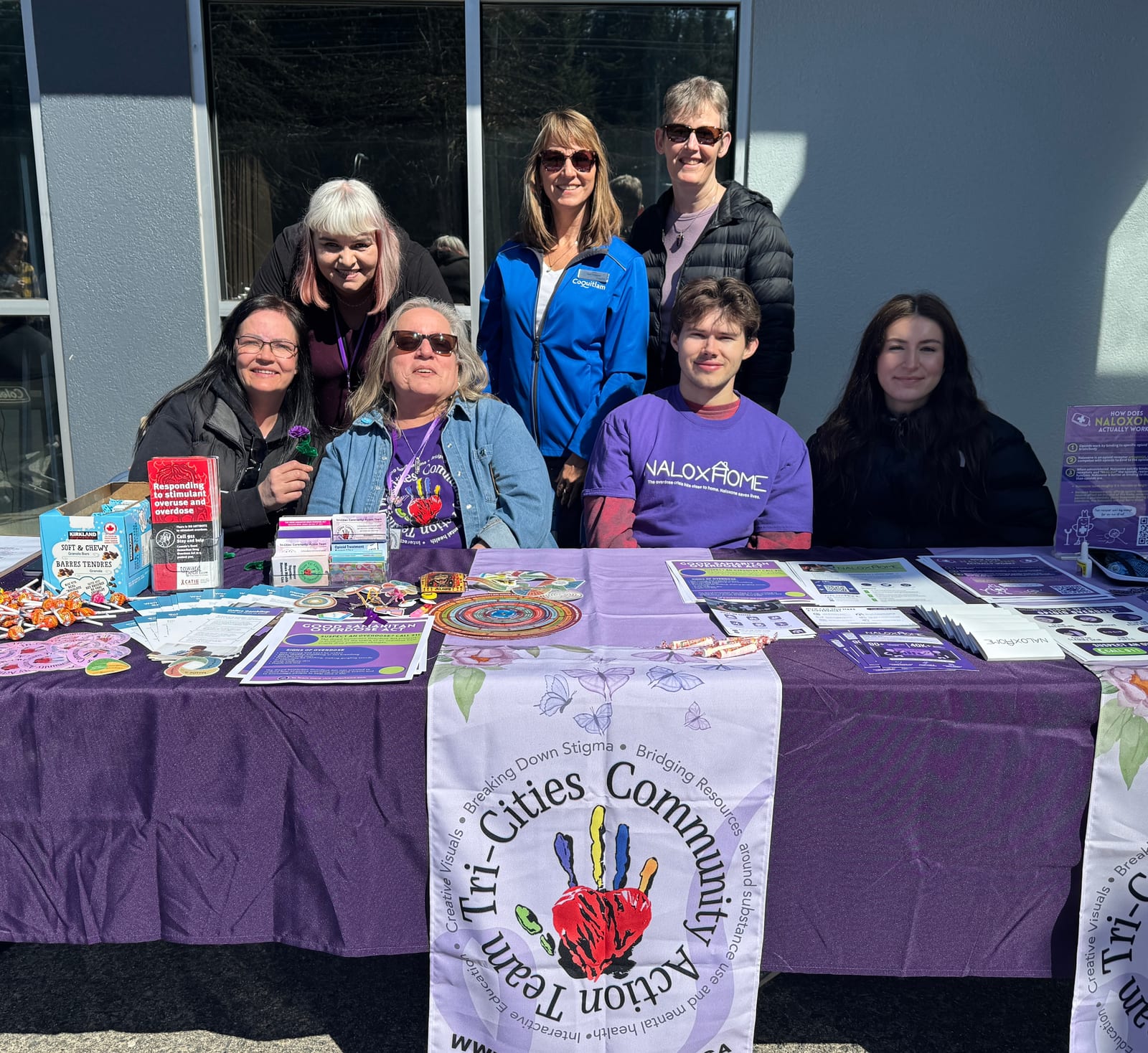 With the Tri-Cities Community Action Team 